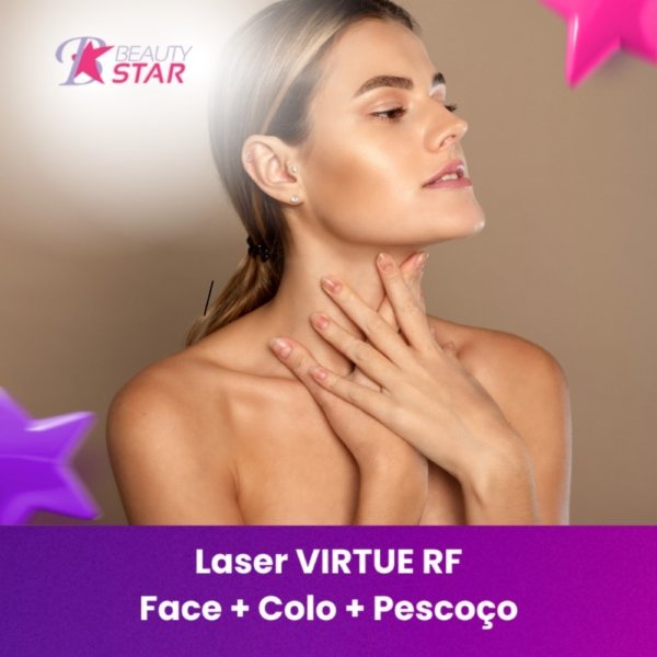 Laser VIRTUE RF - Face + Colo + Pescoço